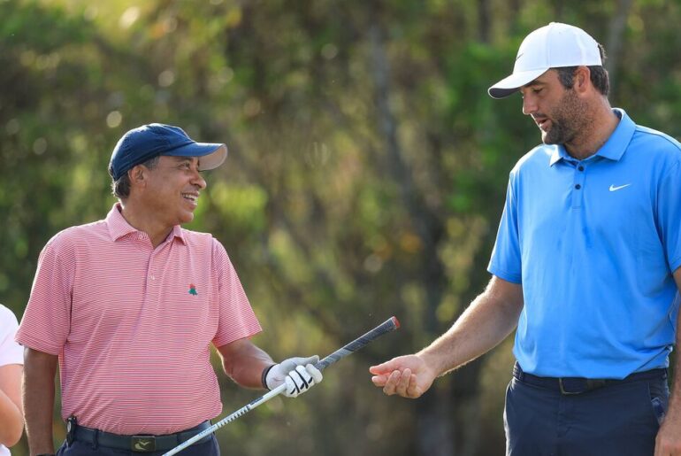 Scheffler tests new driver at Tiger's Hero World Challenge in Bahamas - Golf - Sports