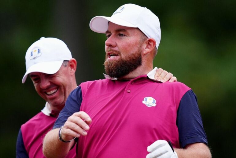 Receive the Green Jacket from Rory McIlroy