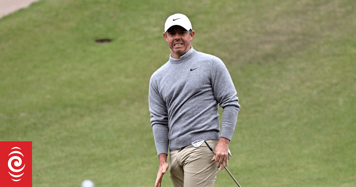 Banana skin hinders golf superstar Rory McIlroy at Australian Open Banana skin hinders golf superstar Rory McIlroy at Australian Open