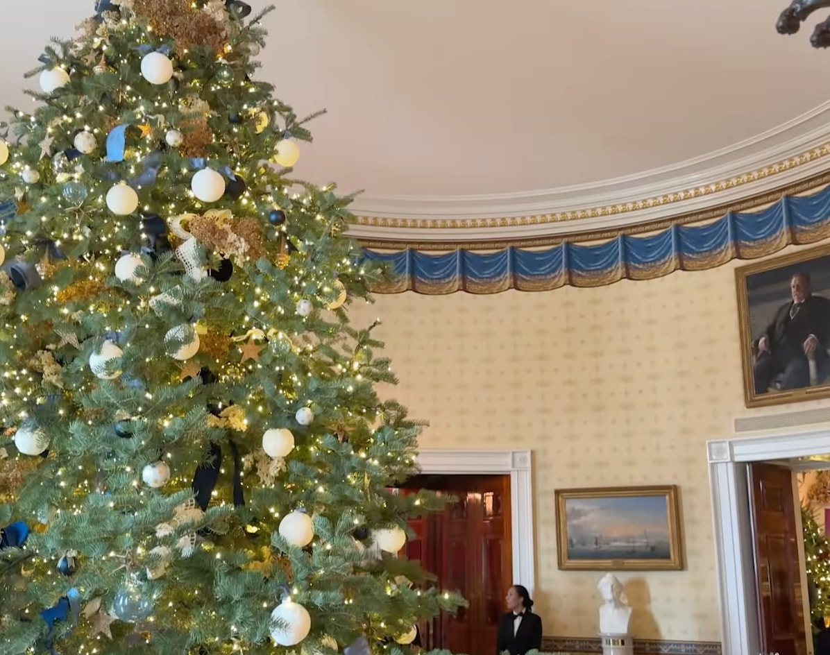 Kai Trump is giving followers an inside look at the White House during Christmas