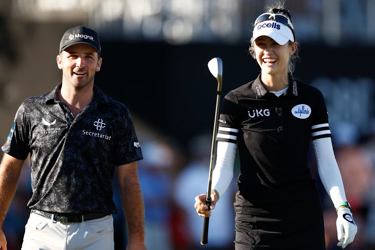PGA Tour player reveals what he learned from Nelly Korda at team golf Download app from the App Store