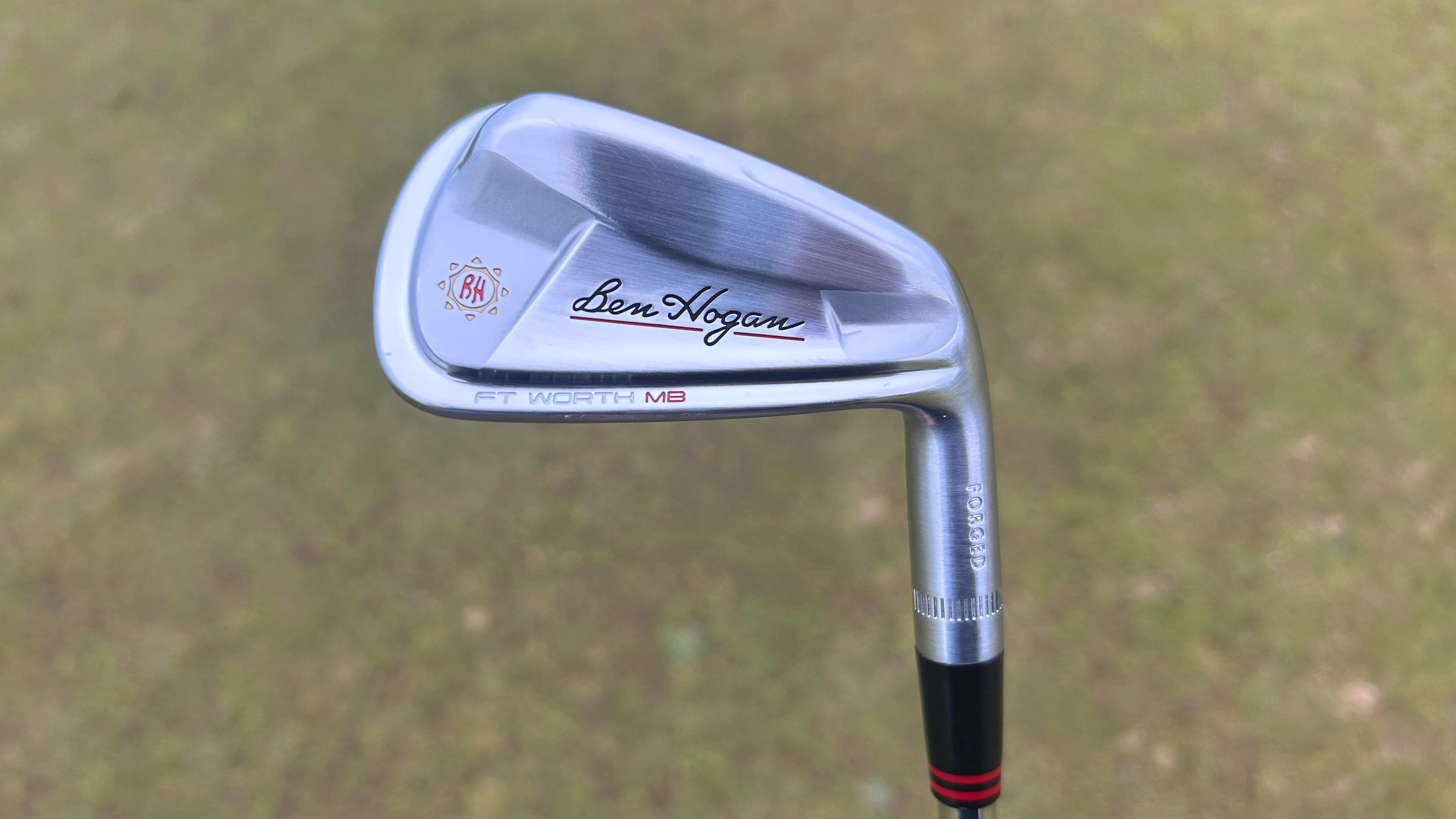 Photo of the Ben Hogan Fort Worth MB Irons from the back