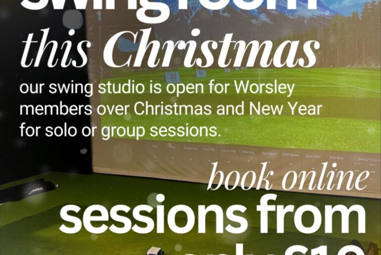 Worsley Golf Club opens Swing Studio during holiday week