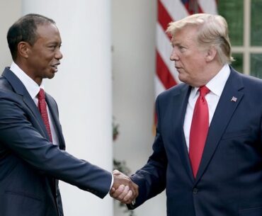 Donald Trump on Tiger Woods as he dates president's daughter-in-law | Golf | Sport