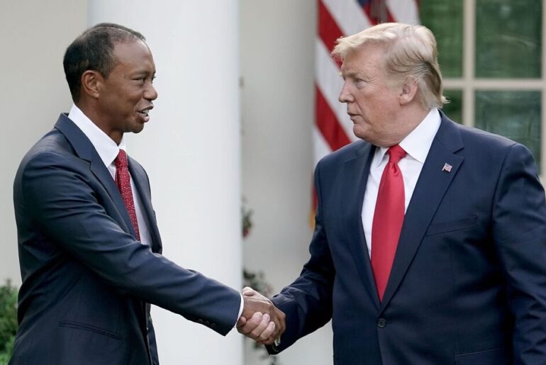 Donald Trump on Tiger Woods as he dates president's daughter-in-law | Golf | Sport