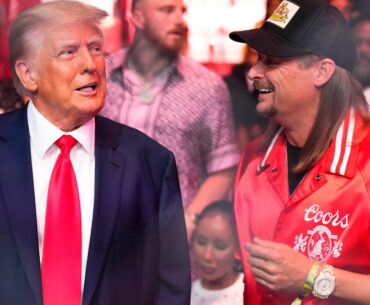 Kid Rock Called Out for Faux Pas on Golf Outing With Trump