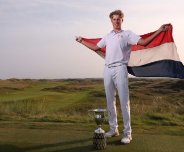 Guus Lafeber wins the R&A Boys' Amateur at County Louth