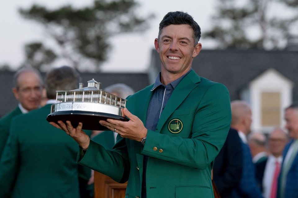 Masters champion Rory McIlroy has clinched his sixth Golf Writers Trophy