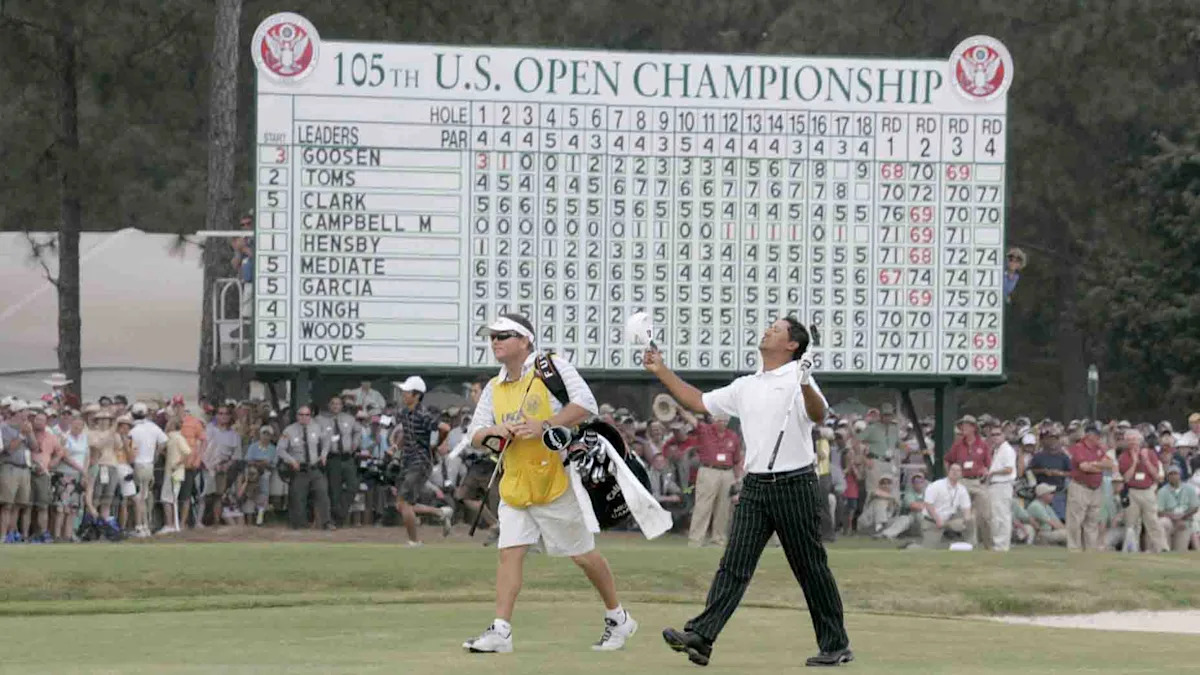 Michael Campbell used 1 saying to beat Tiger Woods at 2005 U.S. Open Download app from appStore
