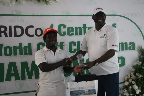 Rickie Hurtubiase wins GRIDCo Centre of the World Golf Club Championship in Tema