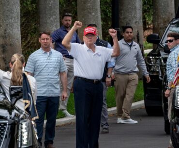 Donald Trump says he's a very low handicap with 38 club championships