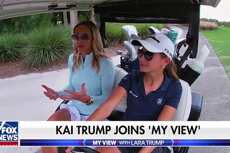 Kai Trump reflects on LPGA debut, shaking off nerves - Yahoo News UK