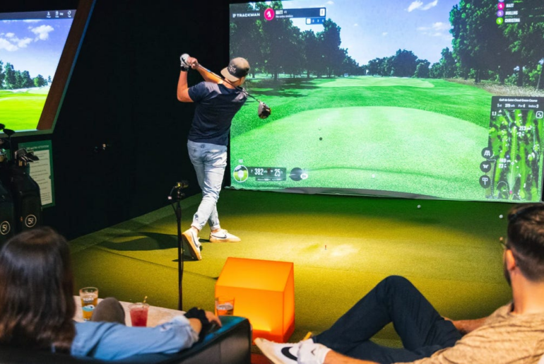 Save on swing lessons, simulator golf gifts