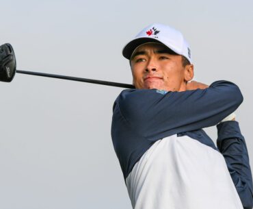 A.J. Ewart grabbed a share of the PGA Tour Q-School lead with an ace