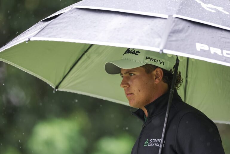 Deluge at DP World Tour event forces change to hole