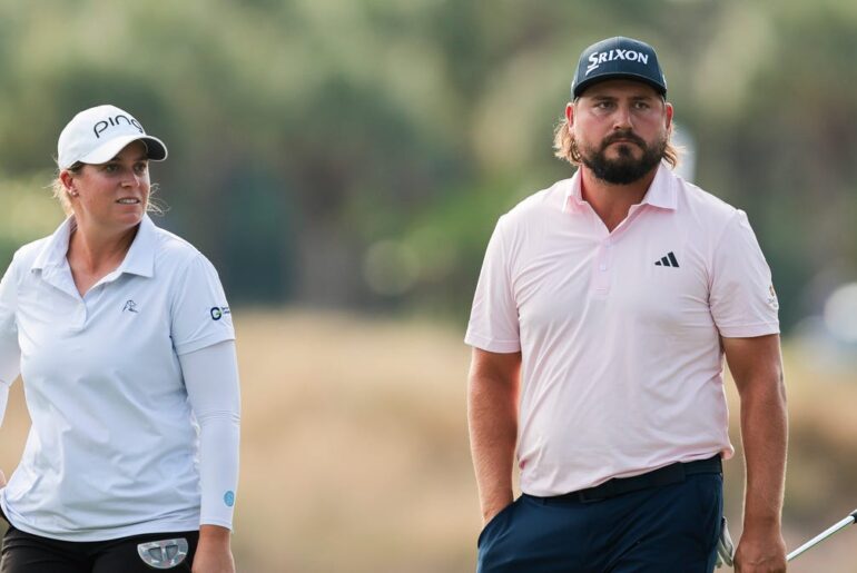 Grant Thornton Invitational Saturday leaderboard updates, highlight