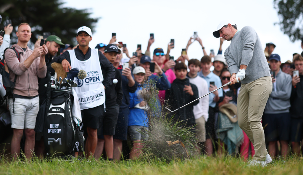 Rory McIlroy’s Bizarre Australian Open Week Continues After Golf Ball Comes To Rest Under Banana Peel Rory McIlroy's Bizarre Australian Open Week Continues After Golf Ball Comes To Rest Under Banana Peel