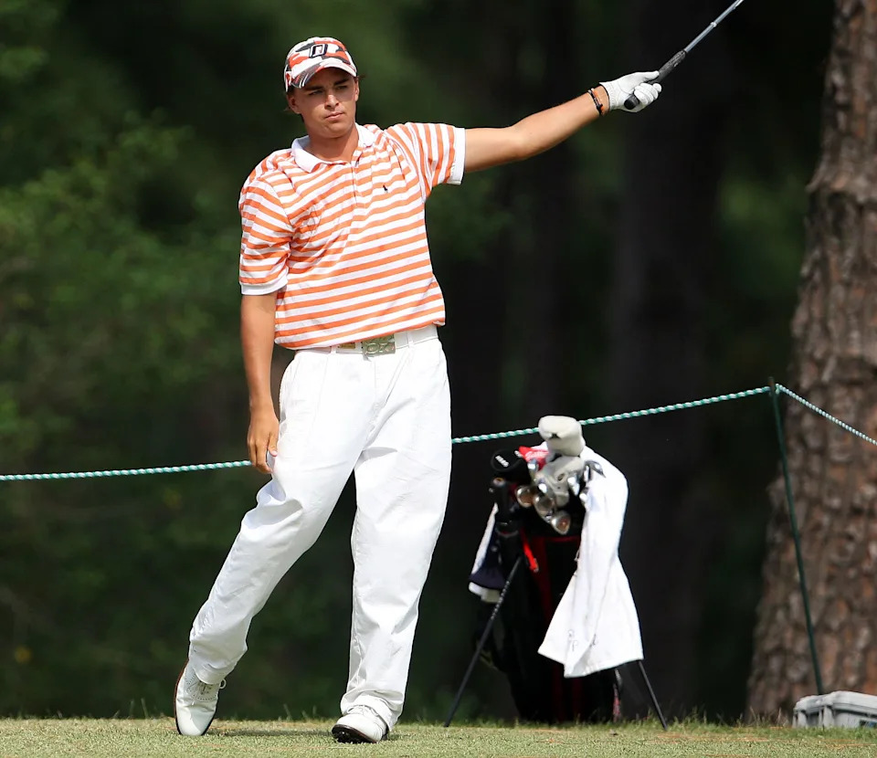 Oklahoma State's Rickie Fowler at NCAA Regionals in 2009.