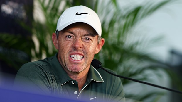 Rory McIlroy admitted his favourite Melbourne course to play was not Royal Melbourne. 
