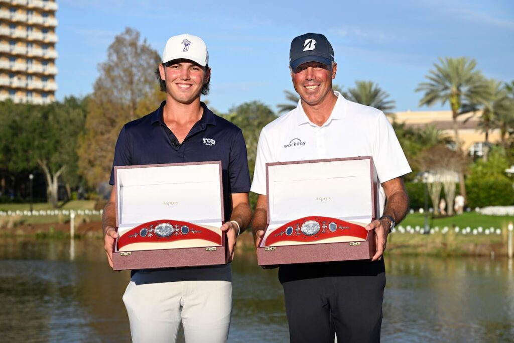 Matt Kuchar, who lost his father in February, ends the year with emotional PNC victory with his son