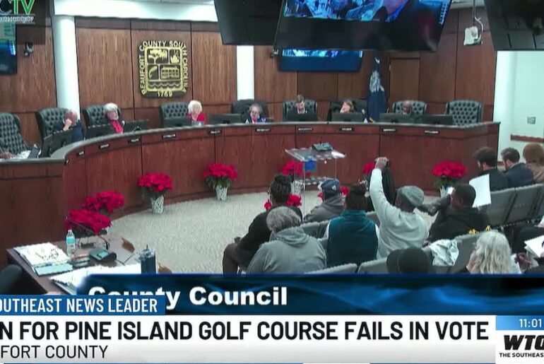 Beaufort County Council rejects motion to reconsider Saint Helena Island golf course
