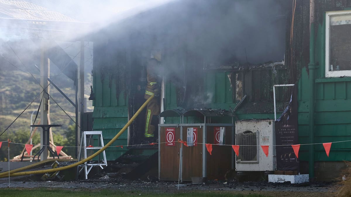 Queenstown’s Frankton Golf Centre reopens driving range after December fire Queenstown’s Frankton Golf Centre reopens driving range after December fire