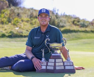 Germishuys joins golf legends with championship triumph