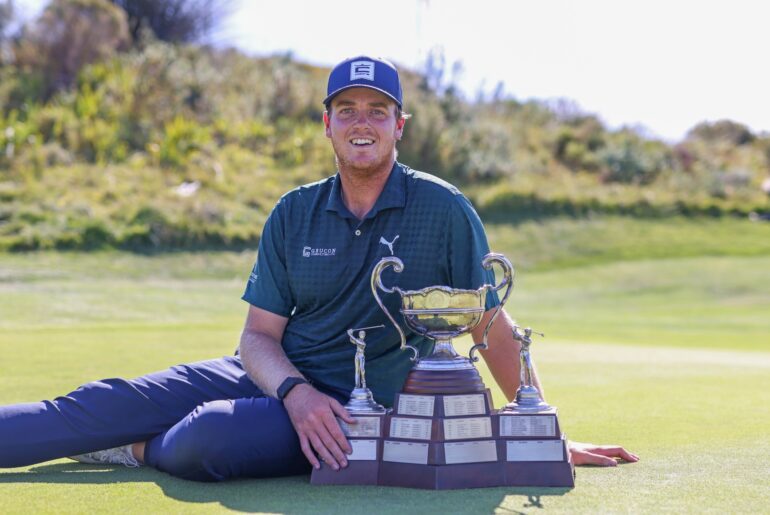 Germishuys joins golf legends with championship triumph