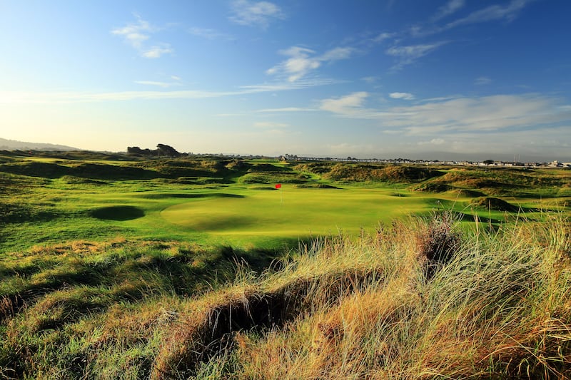 The par 3, 7th hole at Portmarnock Golf Club. Photograph: David Cannon/Getty