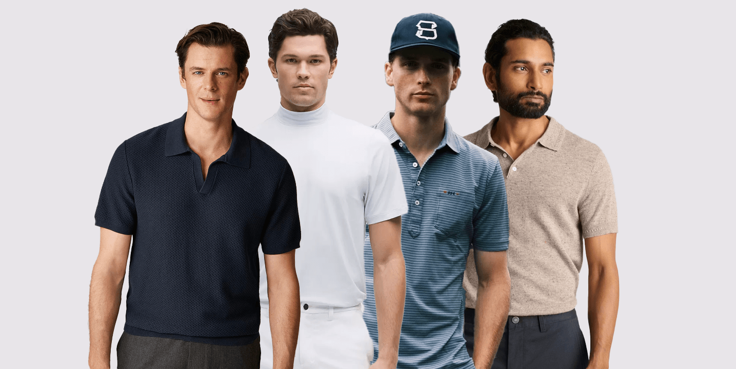 Four Collar Types That Actually Pass the Golf Dress Code logo