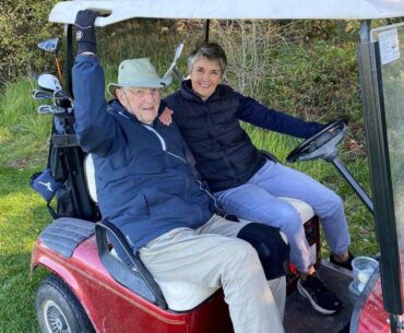 Uppingham war veteran wins golf trophy aged 101 at Rutland club and receives medal of thanks from Vladimir Putin