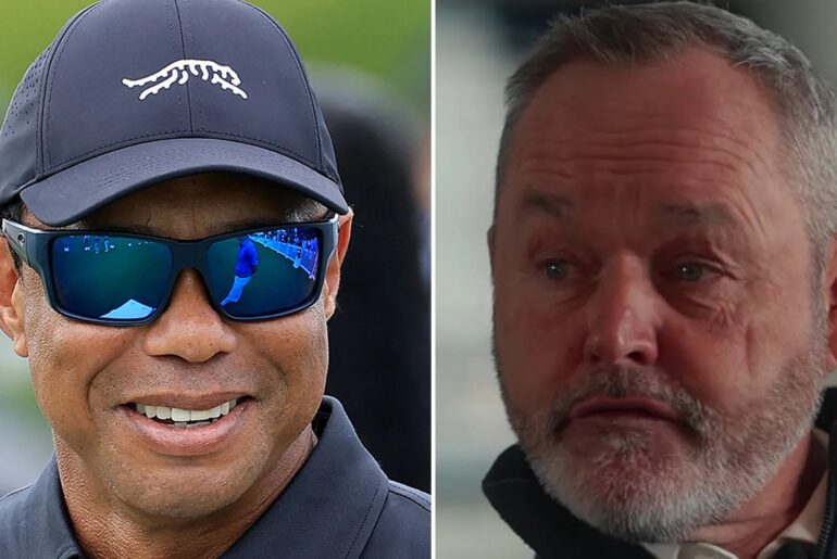 'You owe me' - Legendary caddie convinced Tiger Woods picked him after rescuing golf great from TOILET PAPER disaster