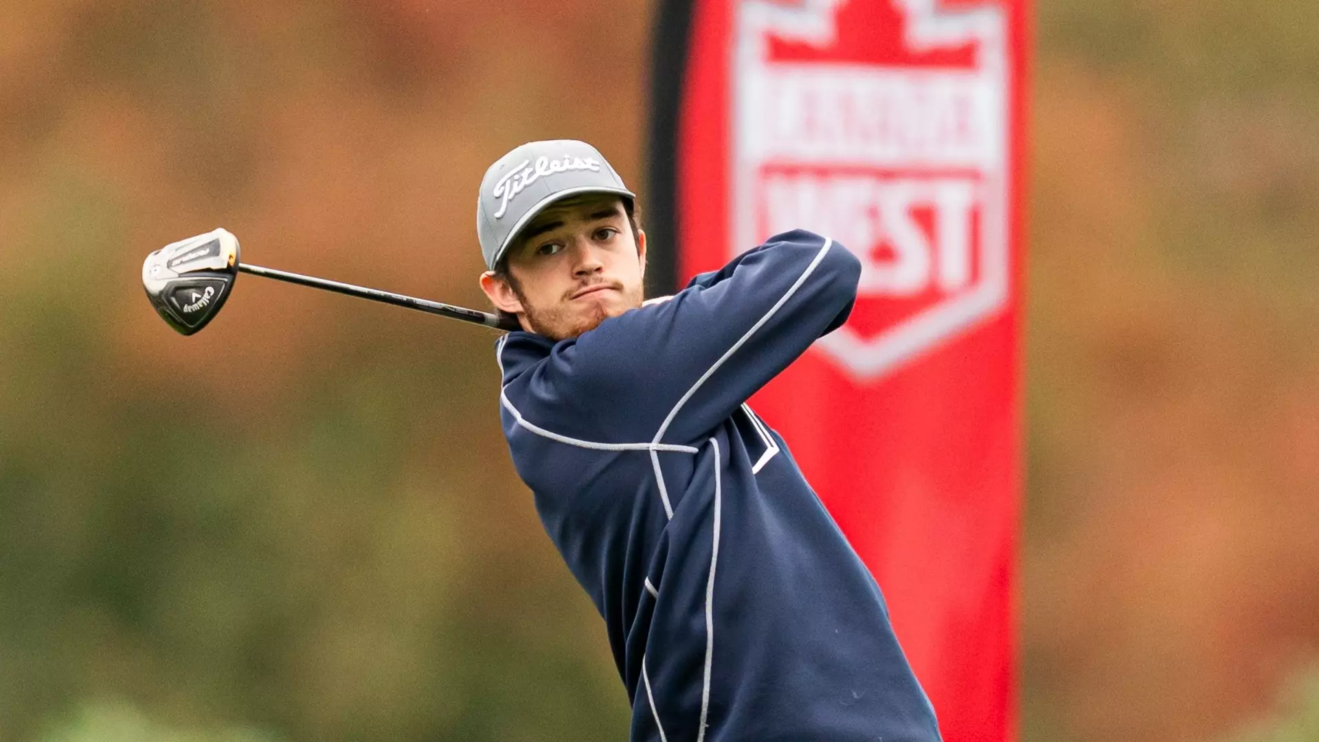 CHILLIWACK,BC:OCTOBER 20, 2025 -- Golf action at the Canada West Golf Championships at Chilliwack Golf and Country Club in Chilliwack, BC, October, 20, 2025. (Rich Lam/UBC Athletics Photo) ***MANDATORY CREDIT***