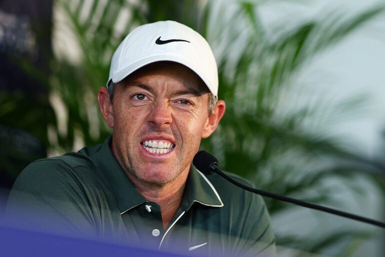 Rory McIlroy thrilled to bring back 'top-level golf' to 'starved' Australia fans