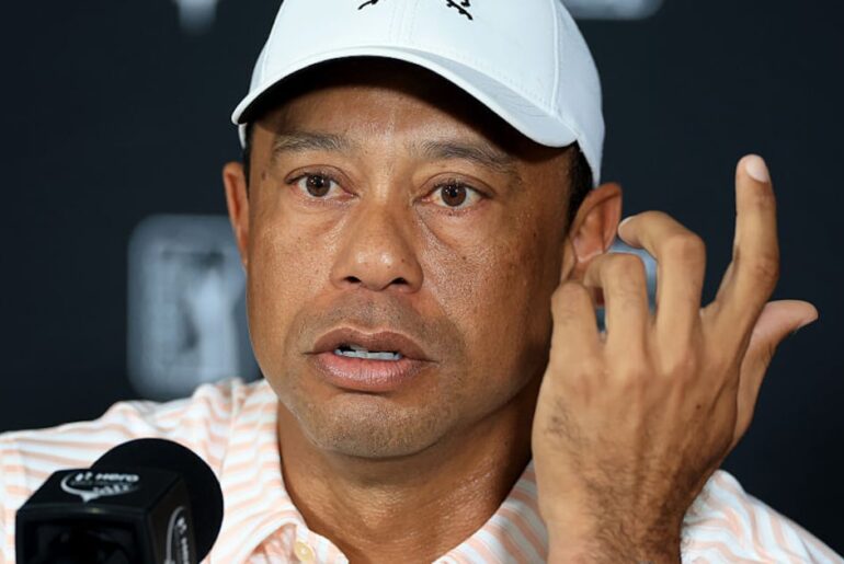 PGA Tour's Tiger Woods implies big changes could happen by 2027