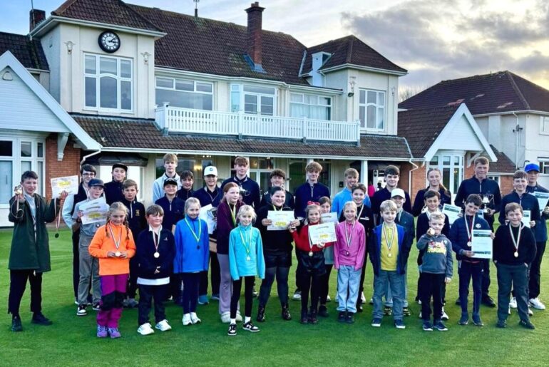 Young golfers shine at Burnham & Berrow Junior Foursomes event