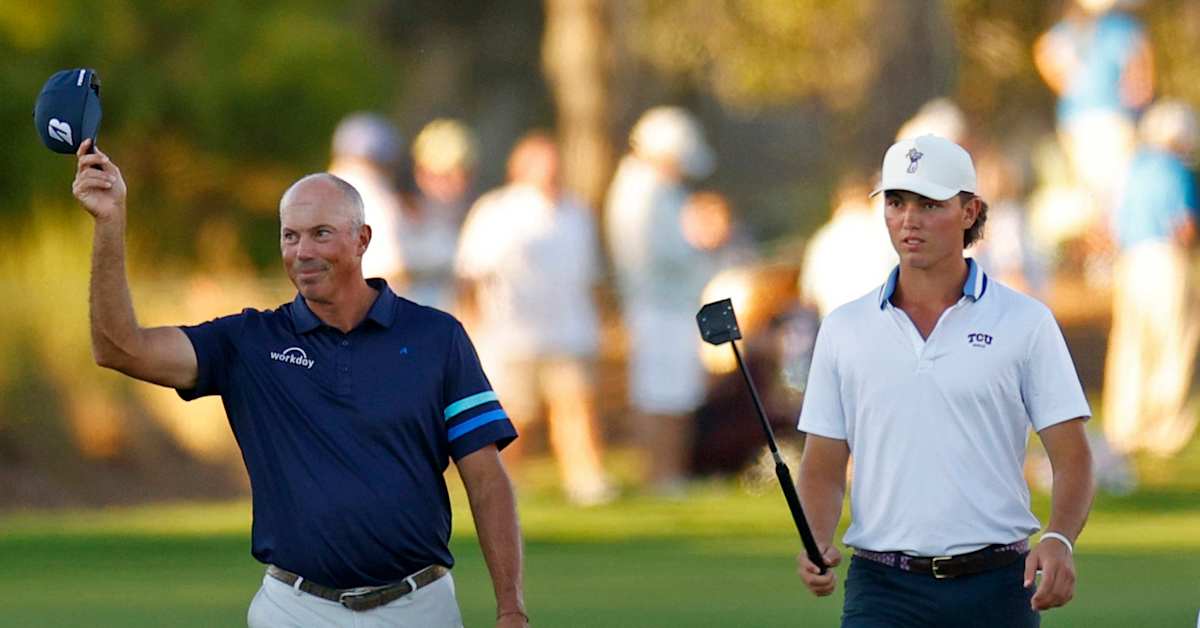 Team Kuchar holds two-shot lead over Team Daly at PNC Championship, sons making key plays – PGA Tour Team Kuchar holds two-shot lead over Team Daly at PNC Championship, sons making key plays - PGA Tour