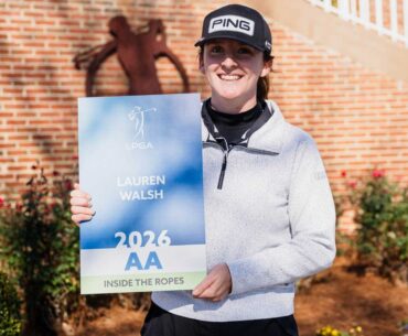 'It's an absolute dream come true' - Lauren Walsh on becoming an LPGA Tour pro