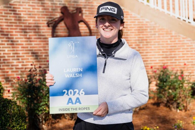 'It's an absolute dream come true' - Lauren Walsh on becoming an LPGA Tour pro