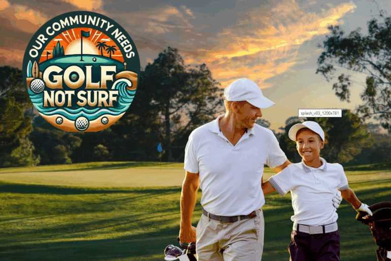 Residents File 9,660 Signatures to Save Newport Beach Golf Course, Forcing Citywide Vote on Wave Pool Project