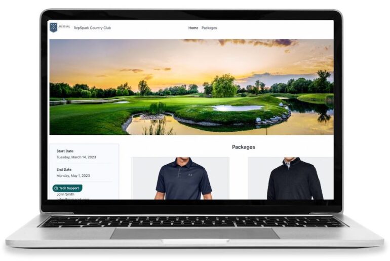 GEAR UP FOR SPRING TOURNAMENTS: EFFORTLESS ORDERS WITH REPSPARK MICROSITES