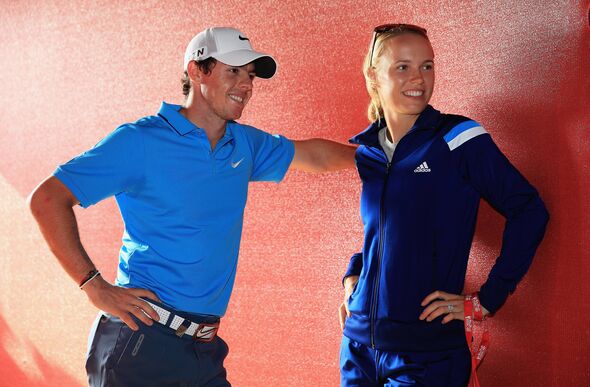 Rory McIlroy and Caroline Wozniacki Rory McIlroy and Caroline Wozniacki