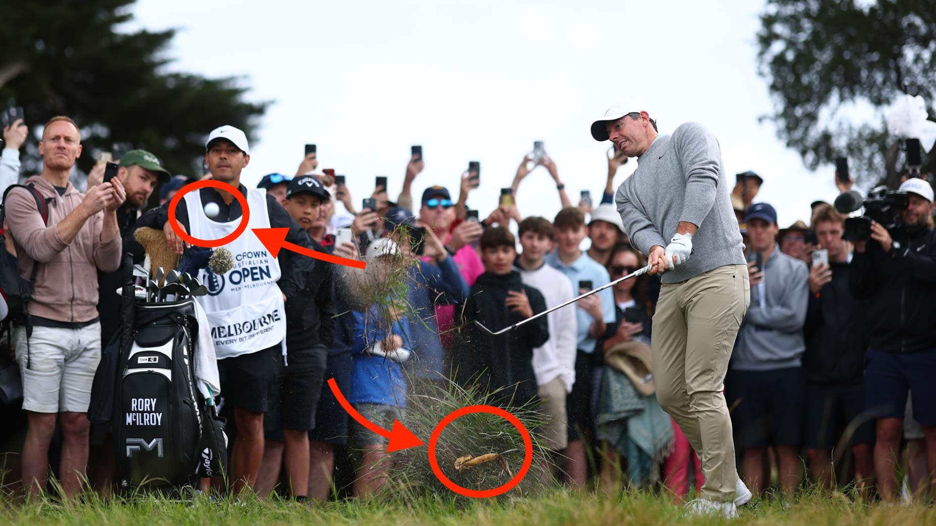 Why Rory McIlroy couldn’t take relief from banana-peel nightmare Why Rory McIlroy couldn't take relief from banana-peel nightmare