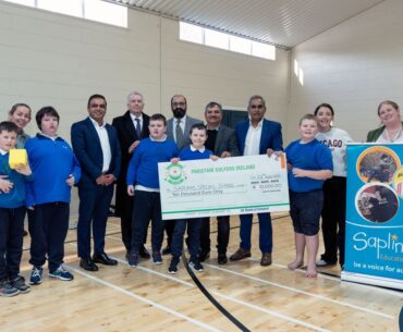 Pakistani Golfers Ireland donate €10,000 to Saplings Special School, Carlow