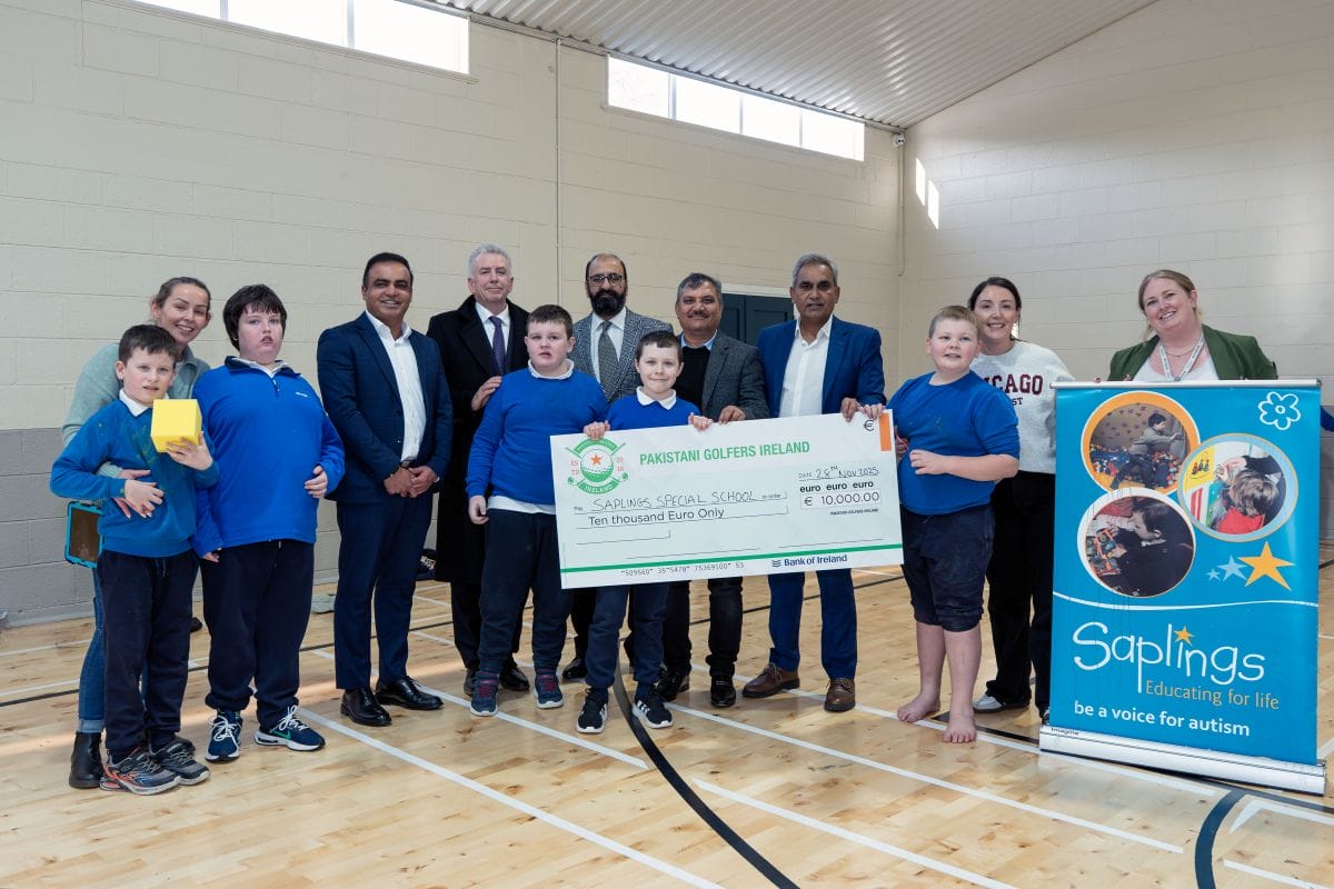 Pakistani Golfers Ireland donate €10,000 to Saplings Special School, Carlow Pakistani Golfers Ireland donate €10,000 to Saplings Special School, Carlow