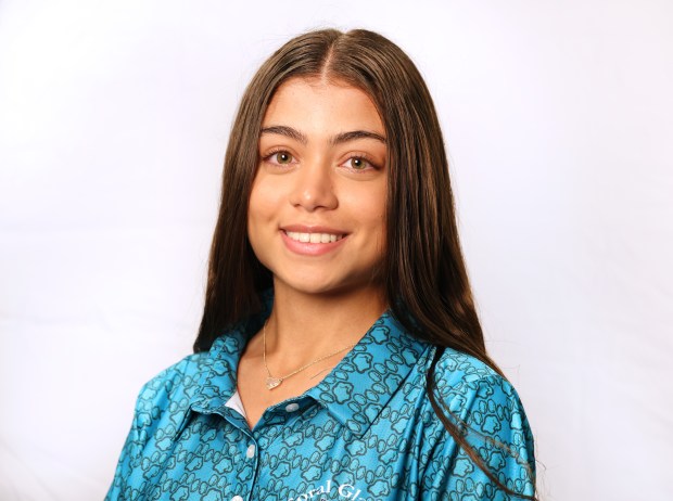 Bianca Gibbs, Coral Glades, Golf. Deerfield Beach on Tuesday, December 9, 2025. (Carline Jean/South Florida Sun Sentinel)