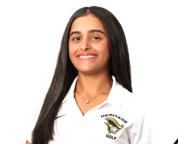 Aryanah Ahmad, American Heritage, Golf. Deerfield Beach on Wednesday, December 10, 2025. (Carline Jean/South Florida Sun Sentinel)