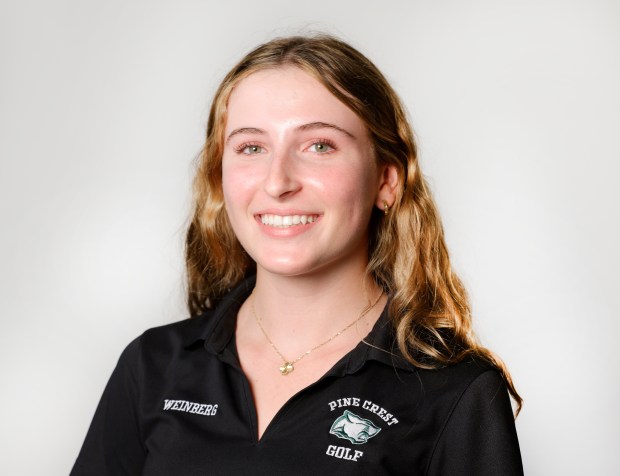 Stephanie Weinberg, Pine Crest, Golf. All-County, Deerfield Beach, Tuesday, Dec. 10, 2024. (Carline Jean/South Florida Sun Sentinel)