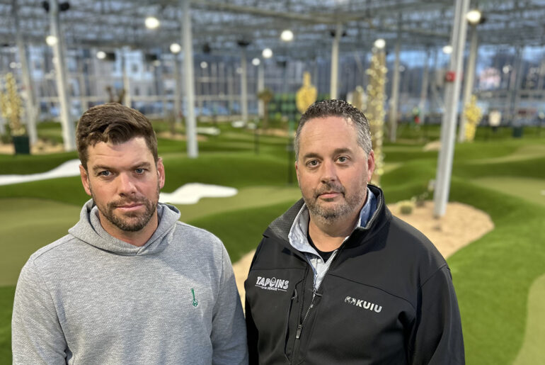 Peek in Tap Ins: This mini golf concept replaces windmills and trick shots with 100 TVs and Joshua trees