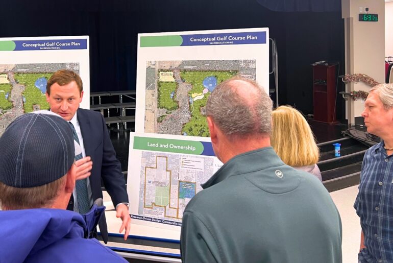 Community workshop focuses on UF’s proposed golf course development 